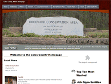 Tablet Screenshot of co.coles.il.us